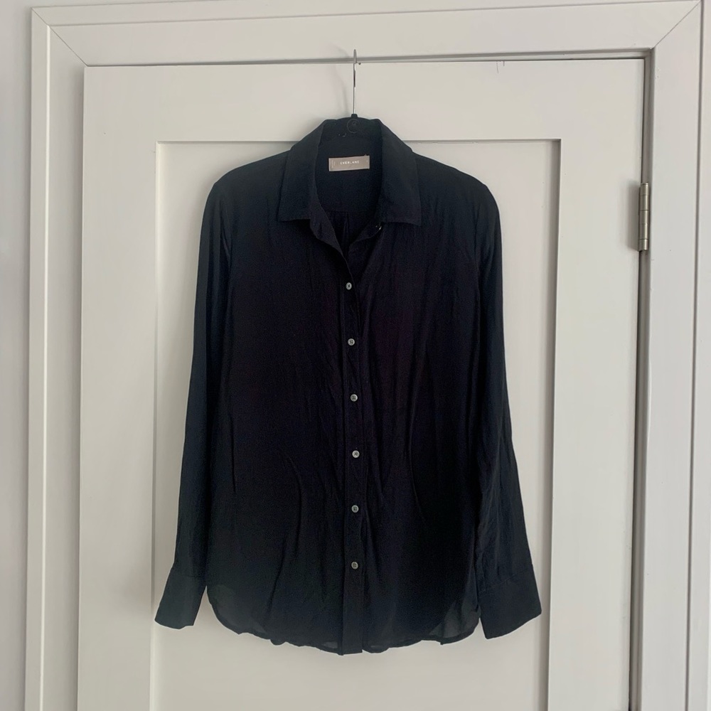 Everlane Relaxed Silk Shirt